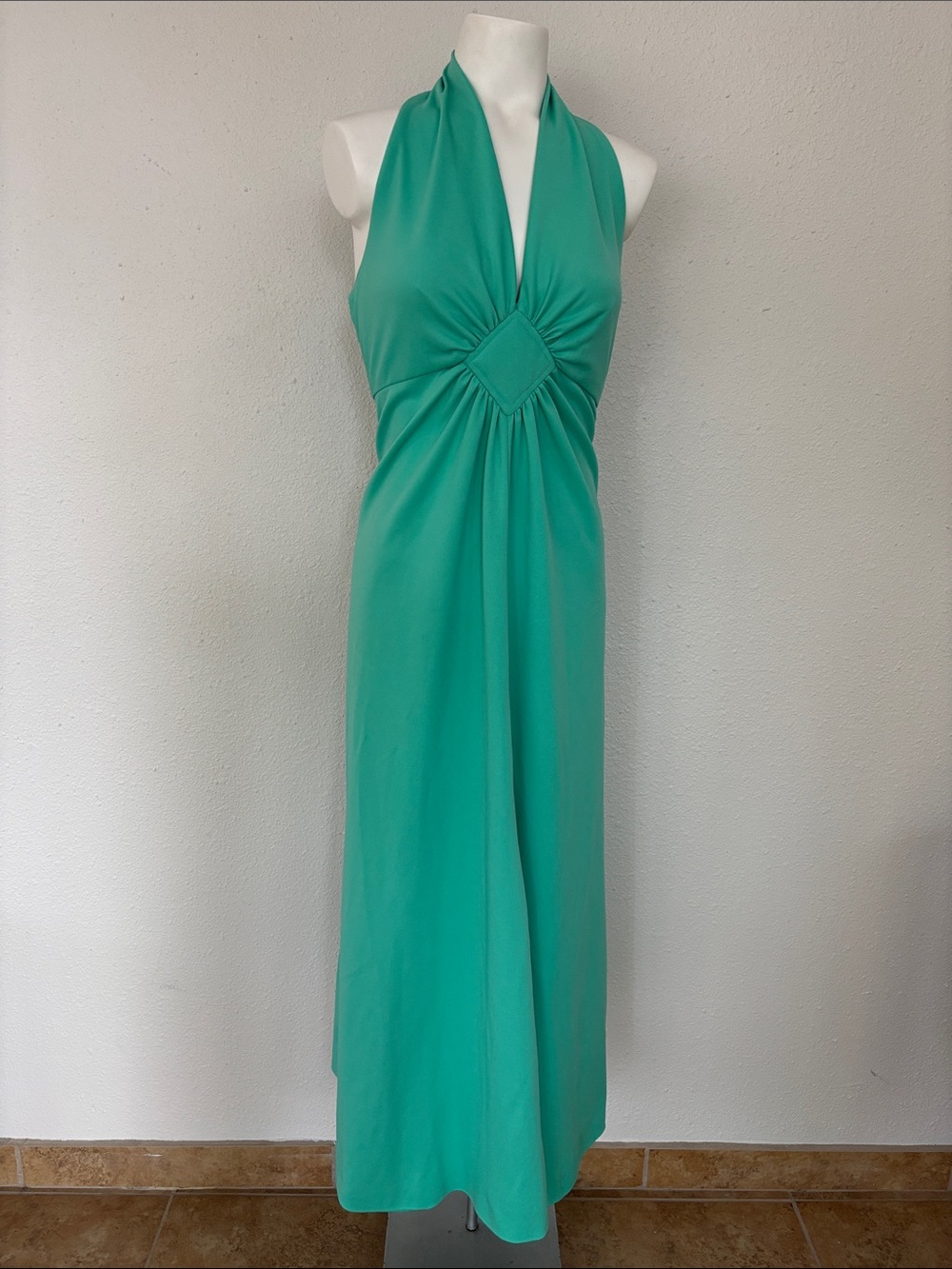 VTG! Halter Evening Prom Wedding Dress